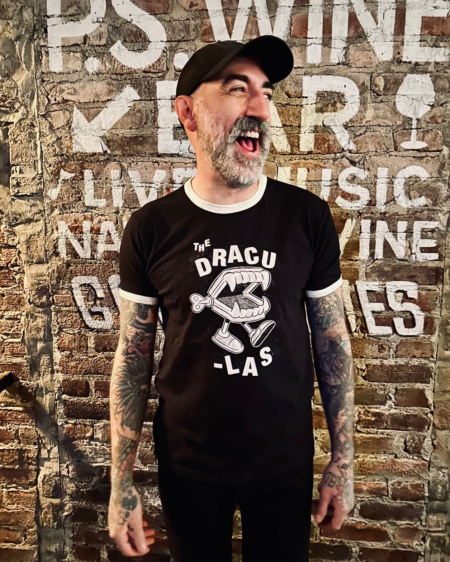 Wind-Up Teeth Ringer T-Shirt