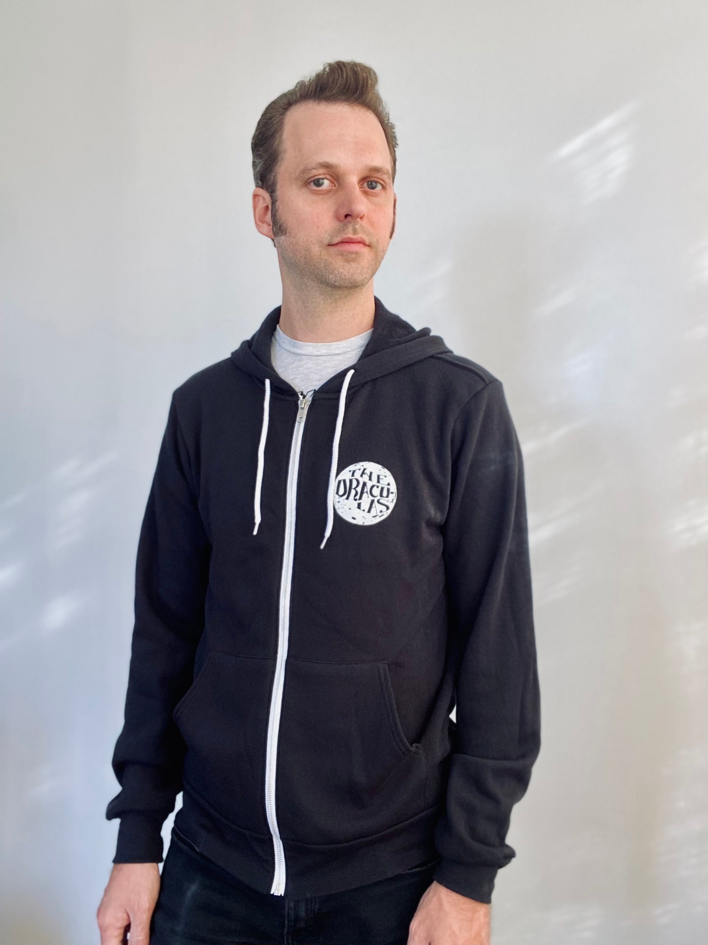 Werewolf Backprint Zip-Up Hoodie