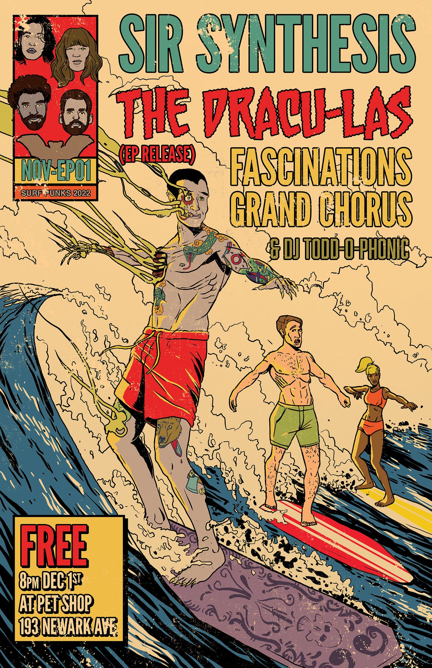 Limited Edition EP Release Poster (includes download code)